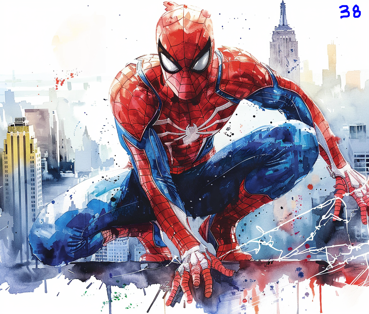Spiderman Sublimation Decals