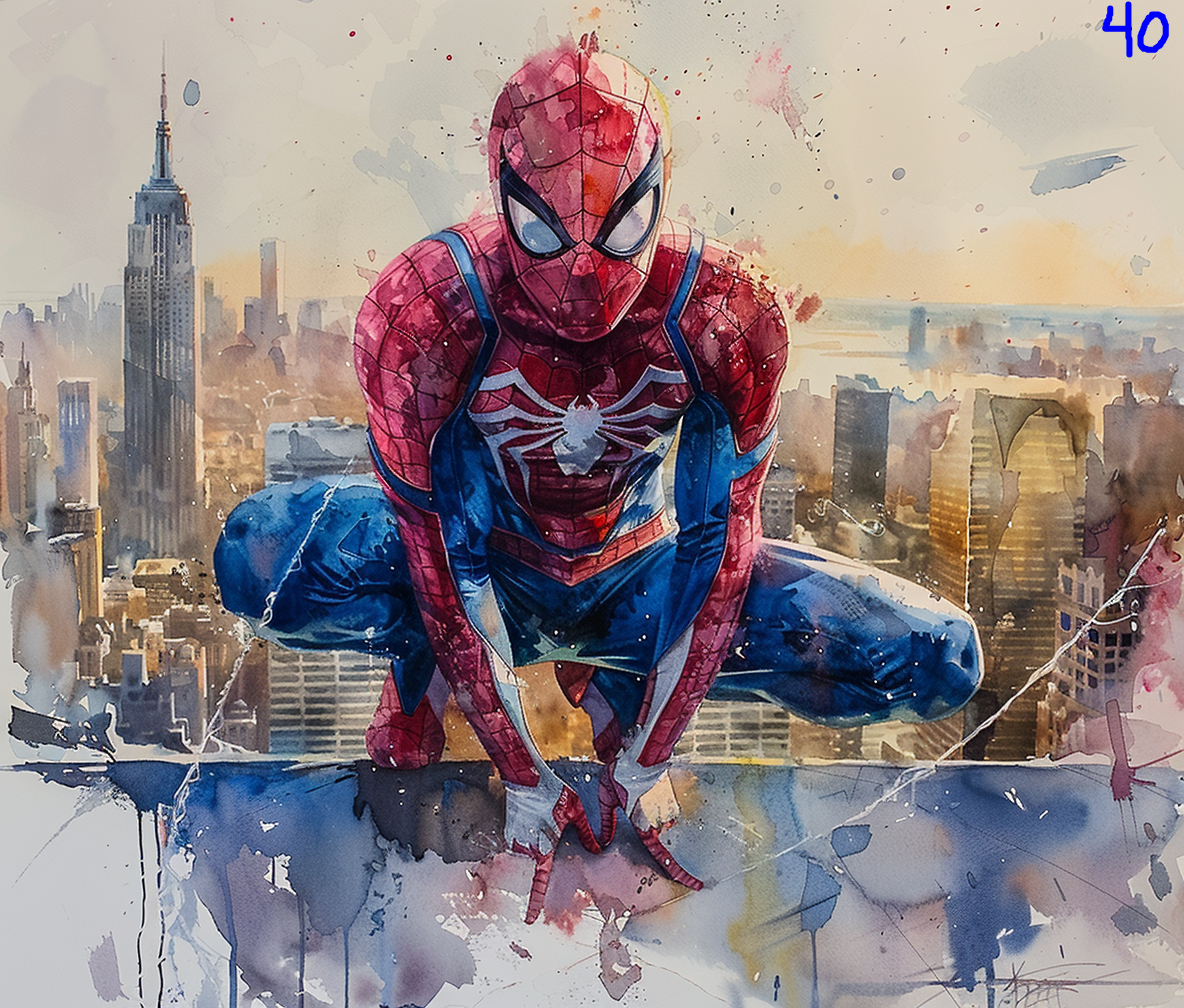 Spiderman Sublimation Decals