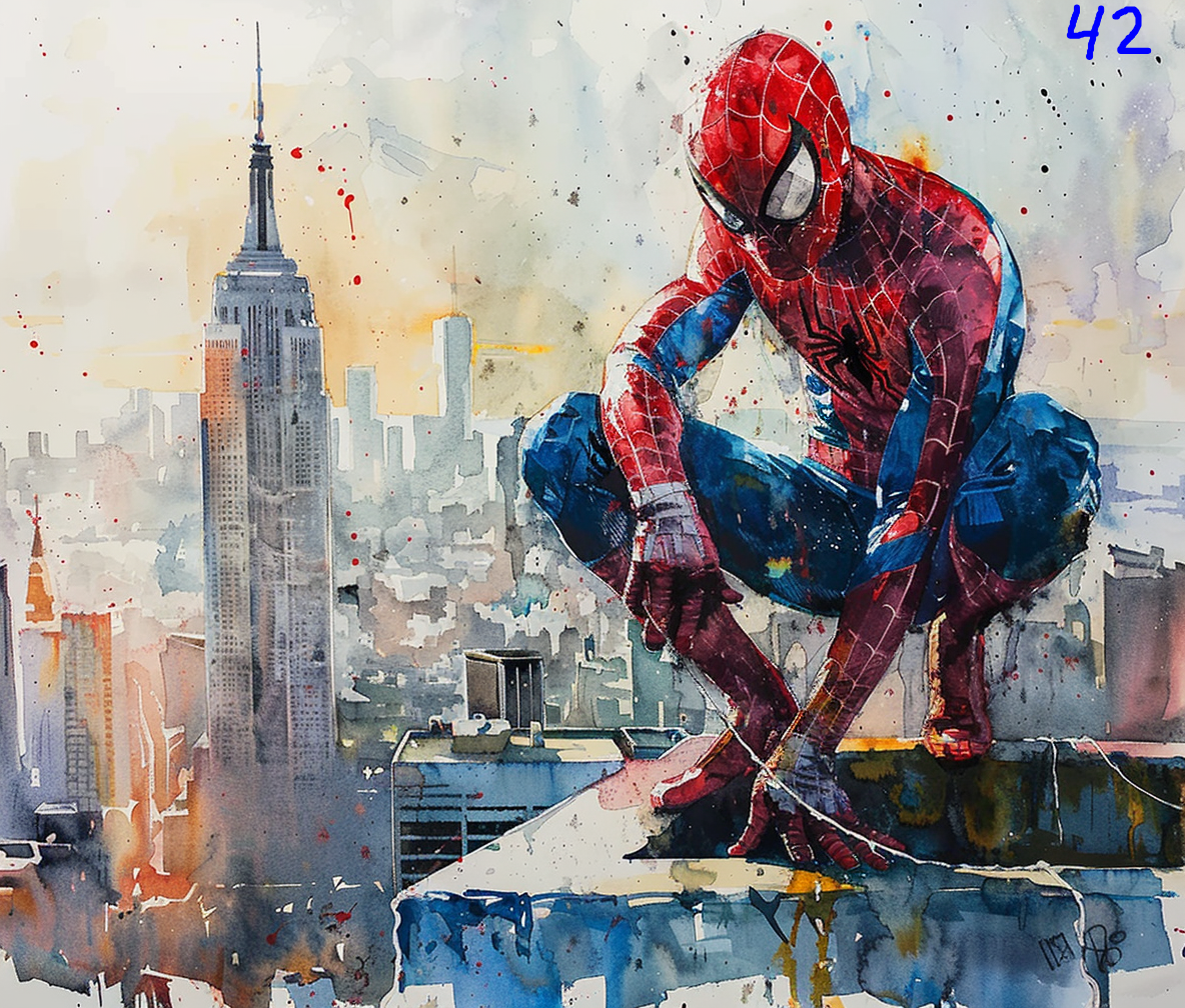 Spiderman Sublimation Decals