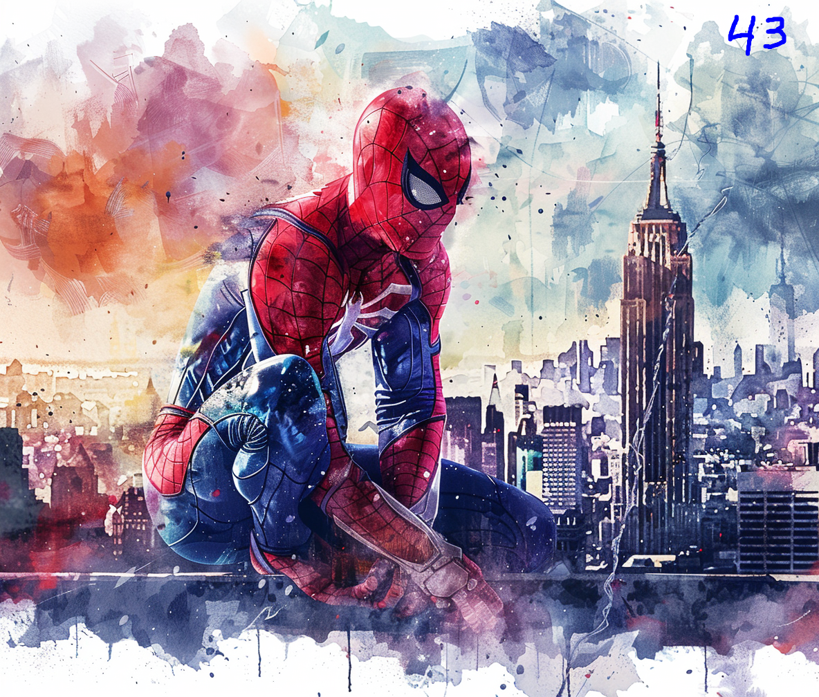 Spiderman Sublimation Decals