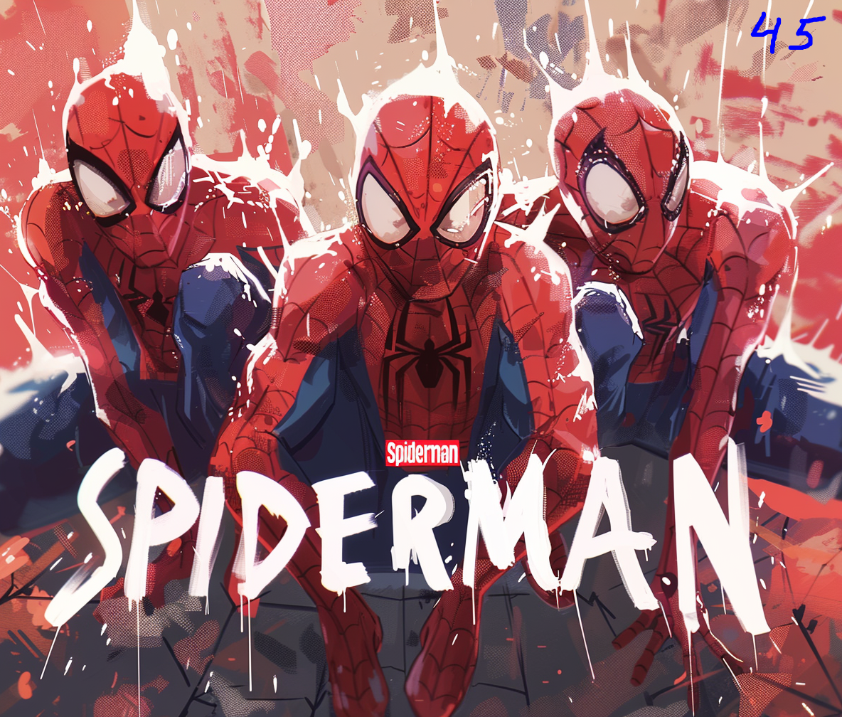 Spiderman Sublimation Decals