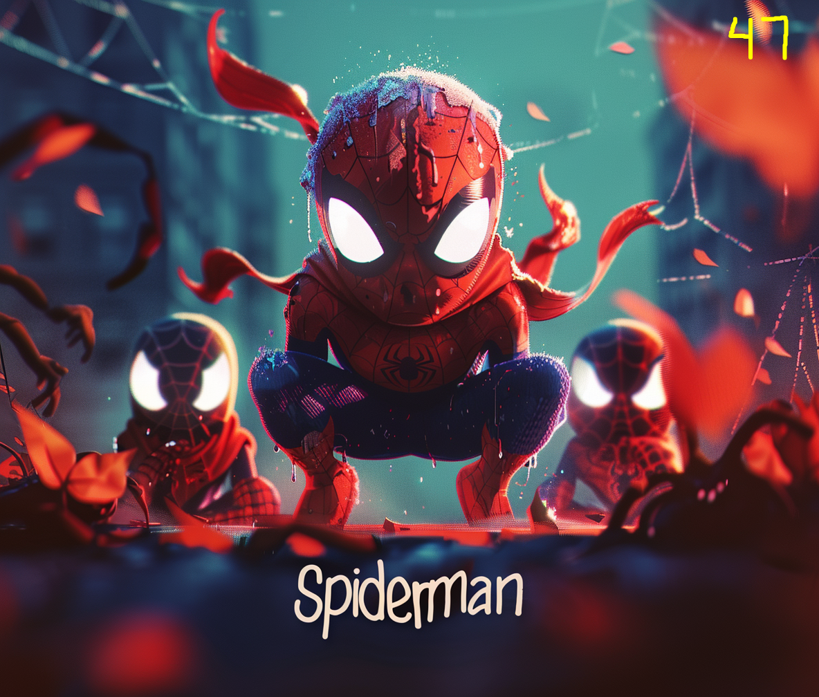 Spiderman Sublimation Decals