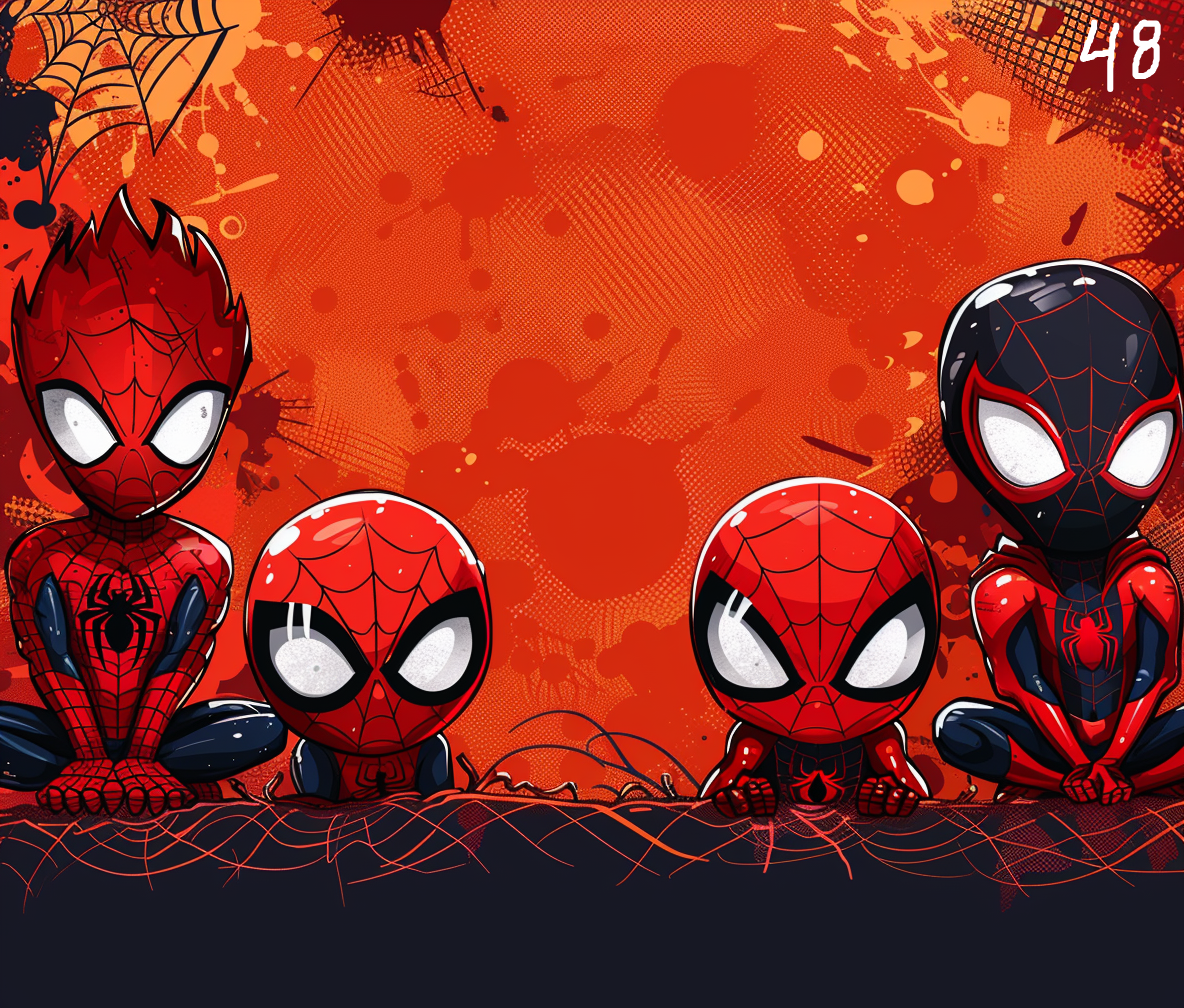 Spiderman Sublimation Decals