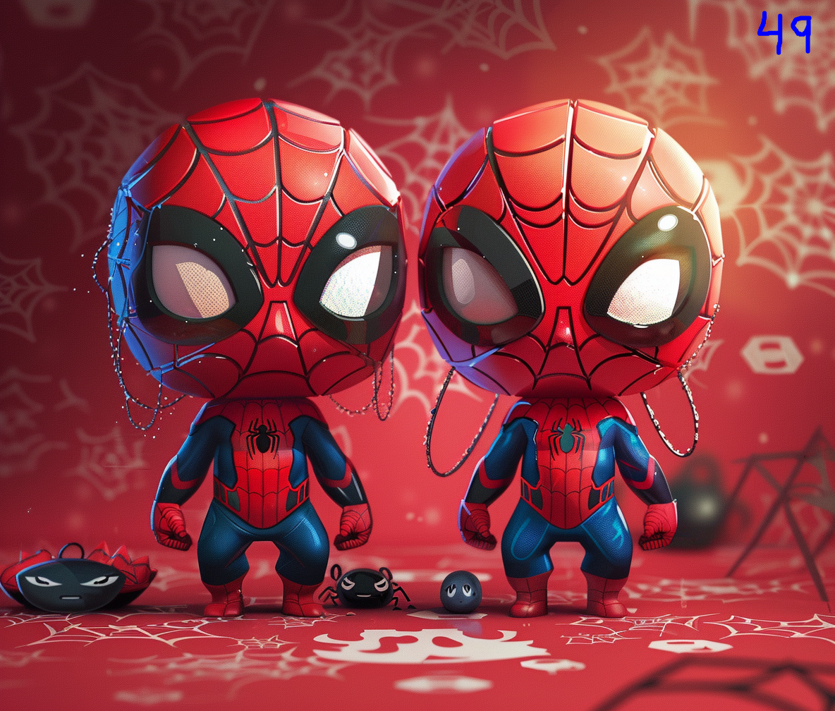 Spiderman Sublimation Decals