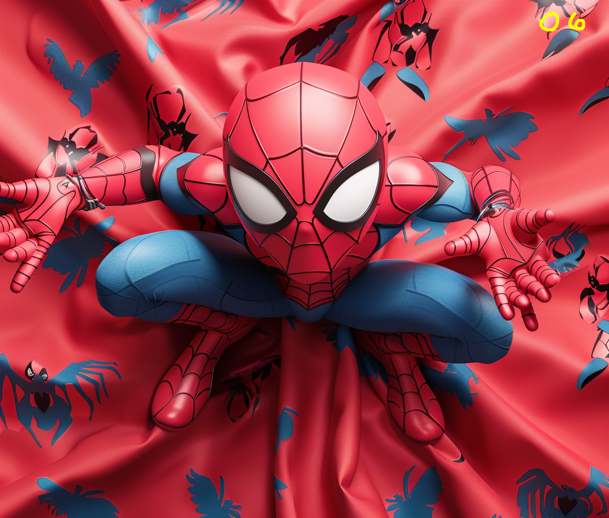 Spiderman Sublimation Decals
