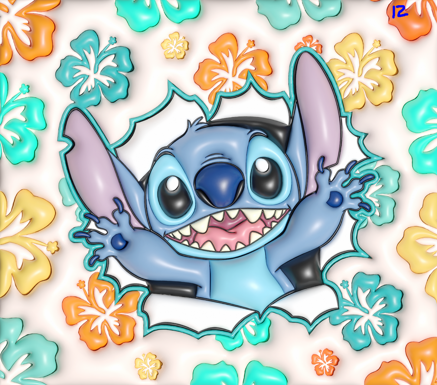 Stitch Sublimation Decals 2