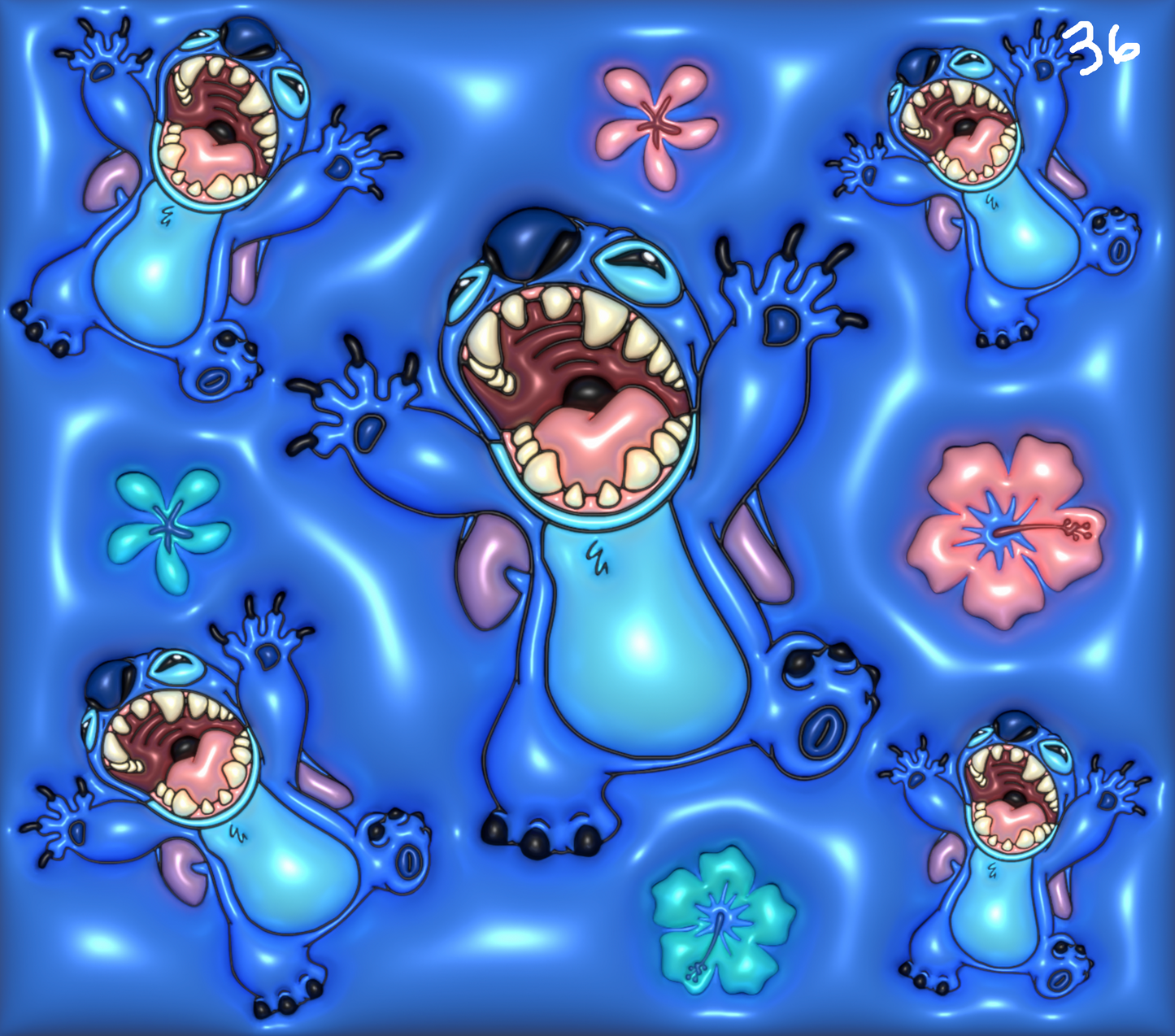 Stitch Sublimation Decals 2
