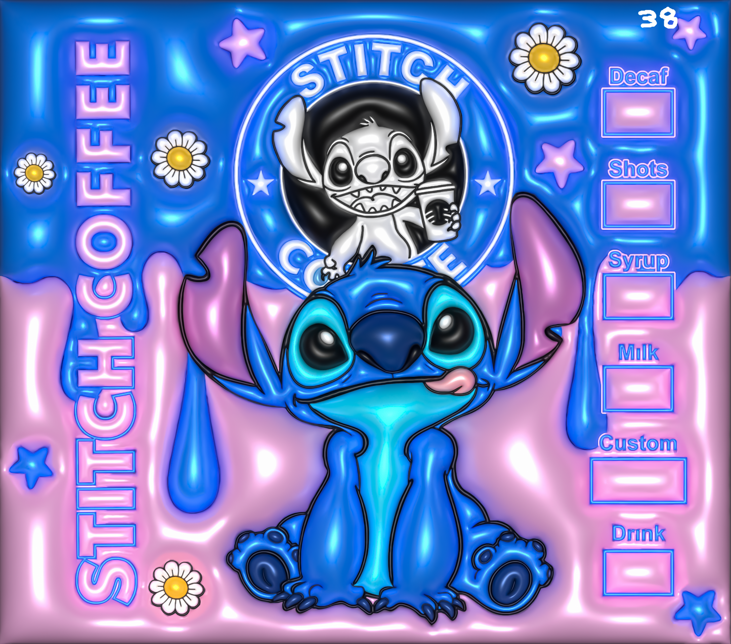 Stitch Sublimation Decals 2