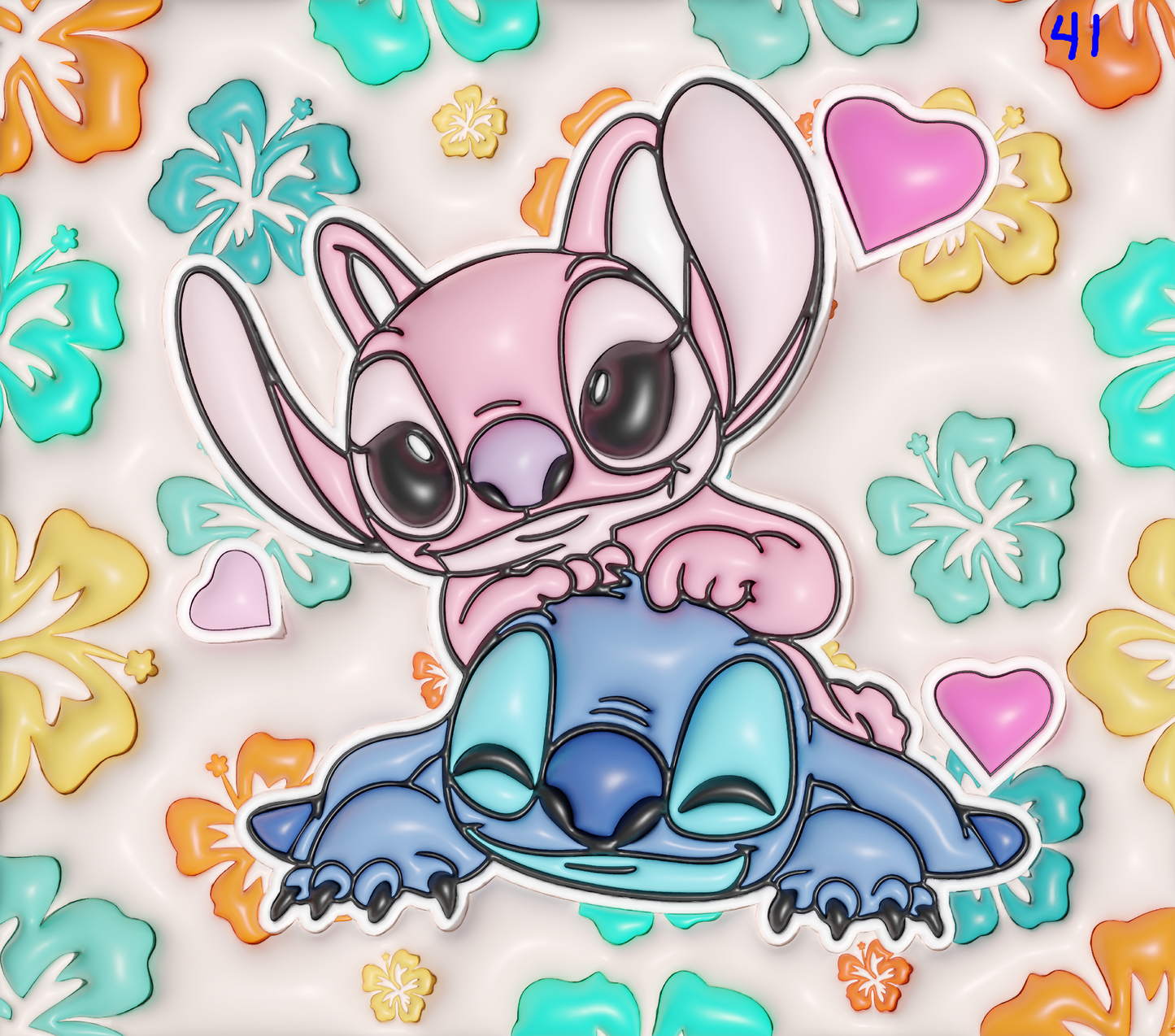 Stitch Sublimation Decals 2