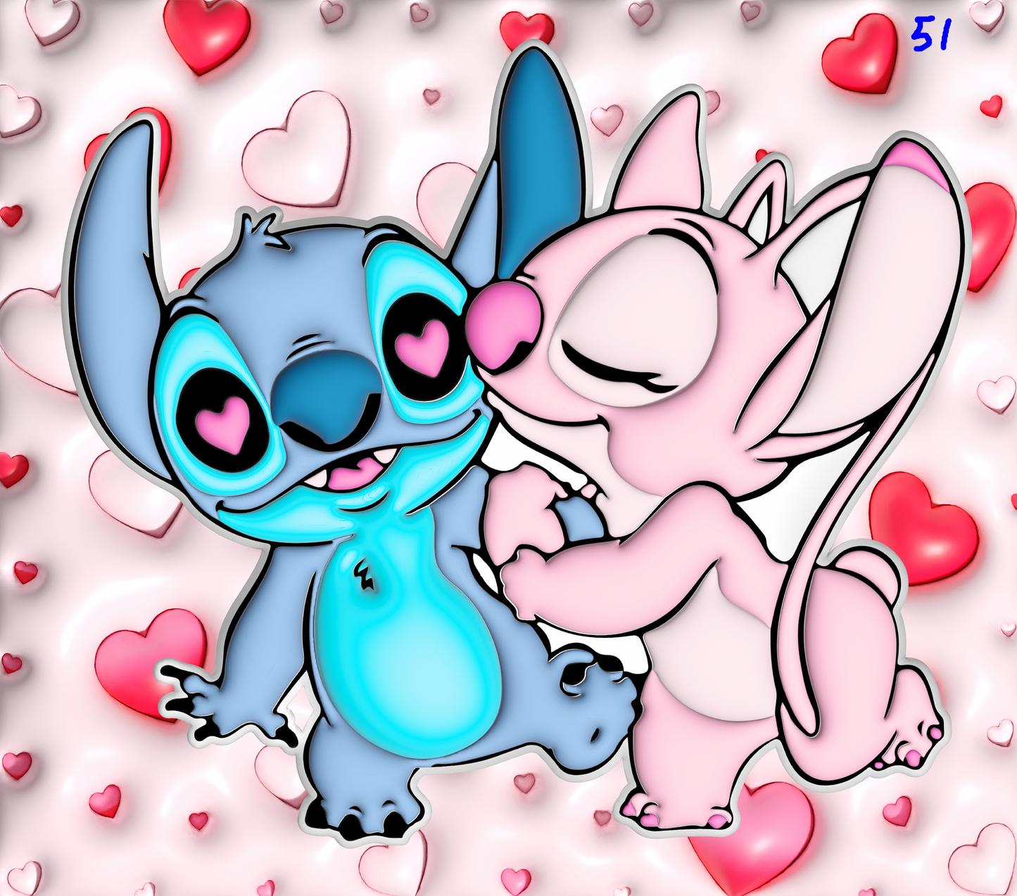 Stitch Sublimation Decals 2