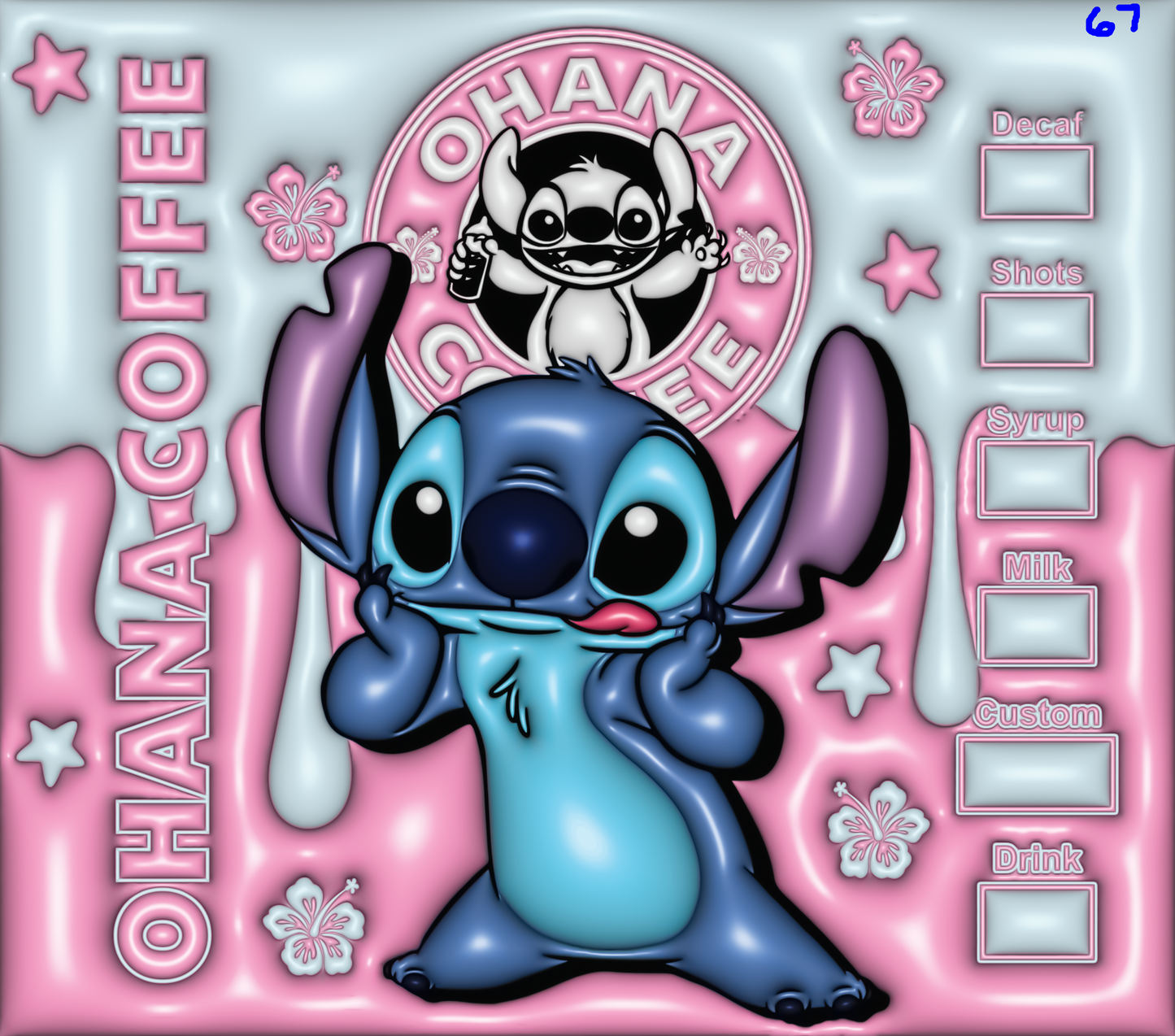 Stitch Sublimation Decals 2
