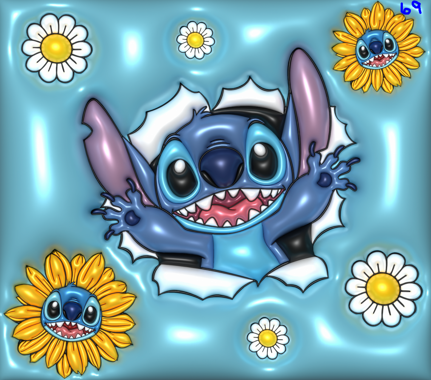 Stitch Sublimation Decals 2