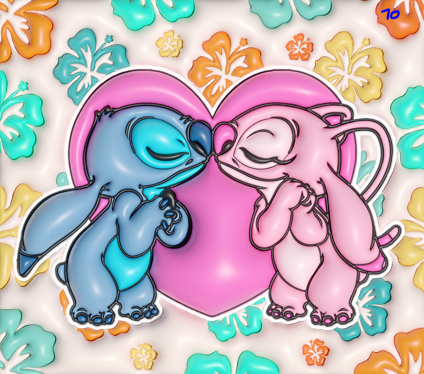 Stitch Sublimation Decals 2