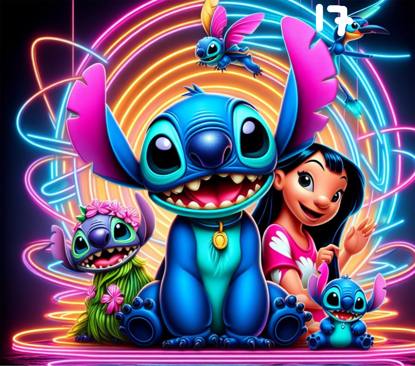 Stitch Sublimation Decals 1