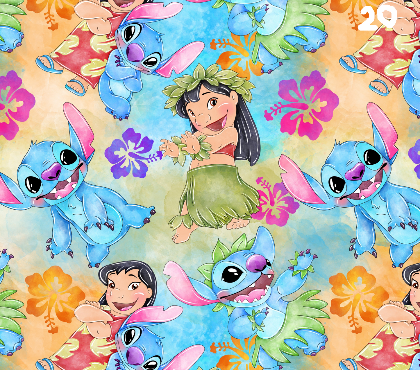 Stitch Sublimation Decals 1