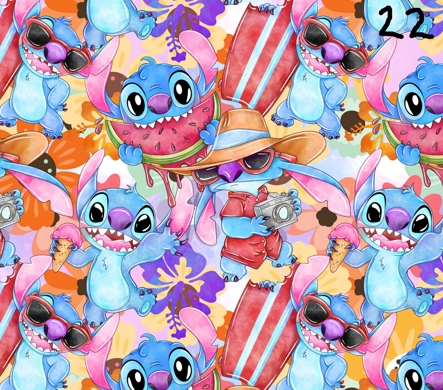 Stitch Sublimation Decals 1