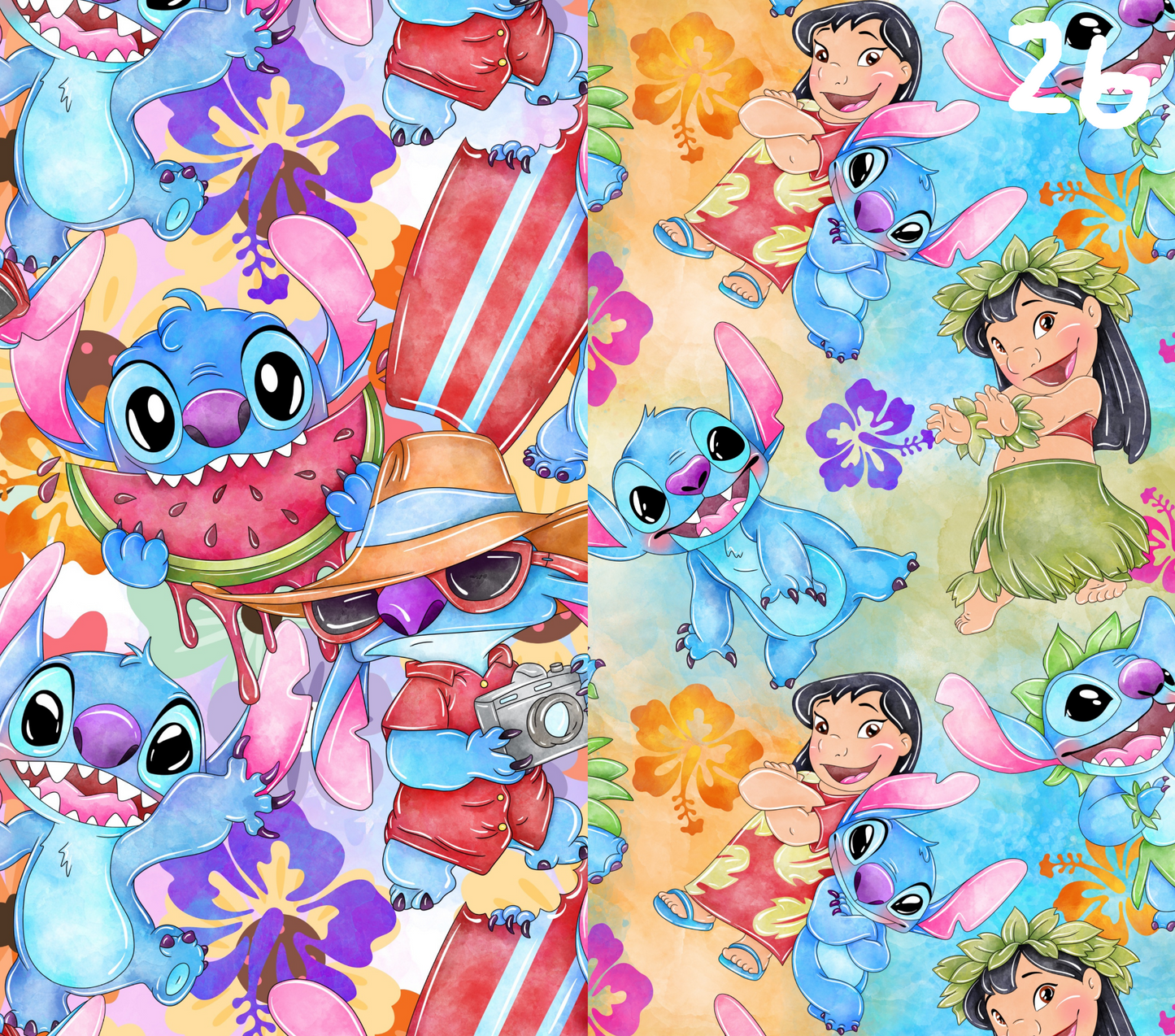 Stitch Sublimation Decals 1