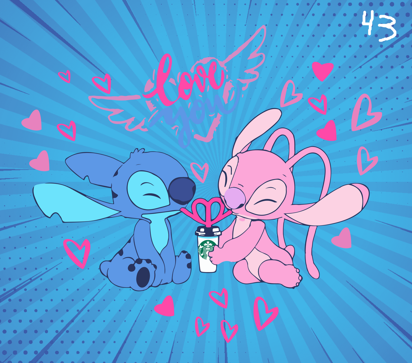 Stitch Sublimation Decals 1