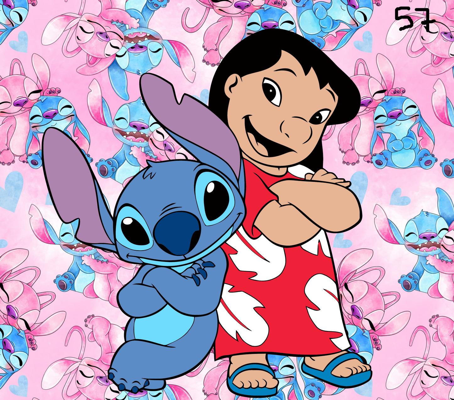 Stitch Sublimation Decals 1