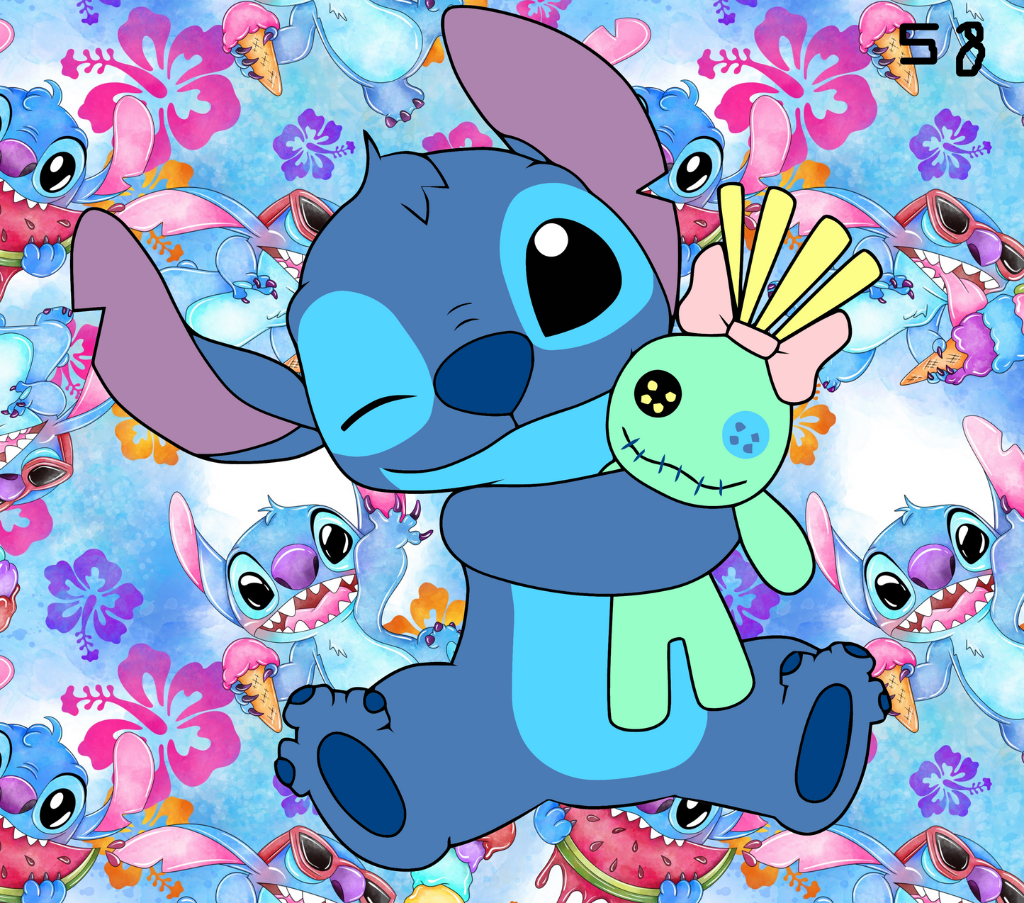 Stitch Sublimation Decals 1