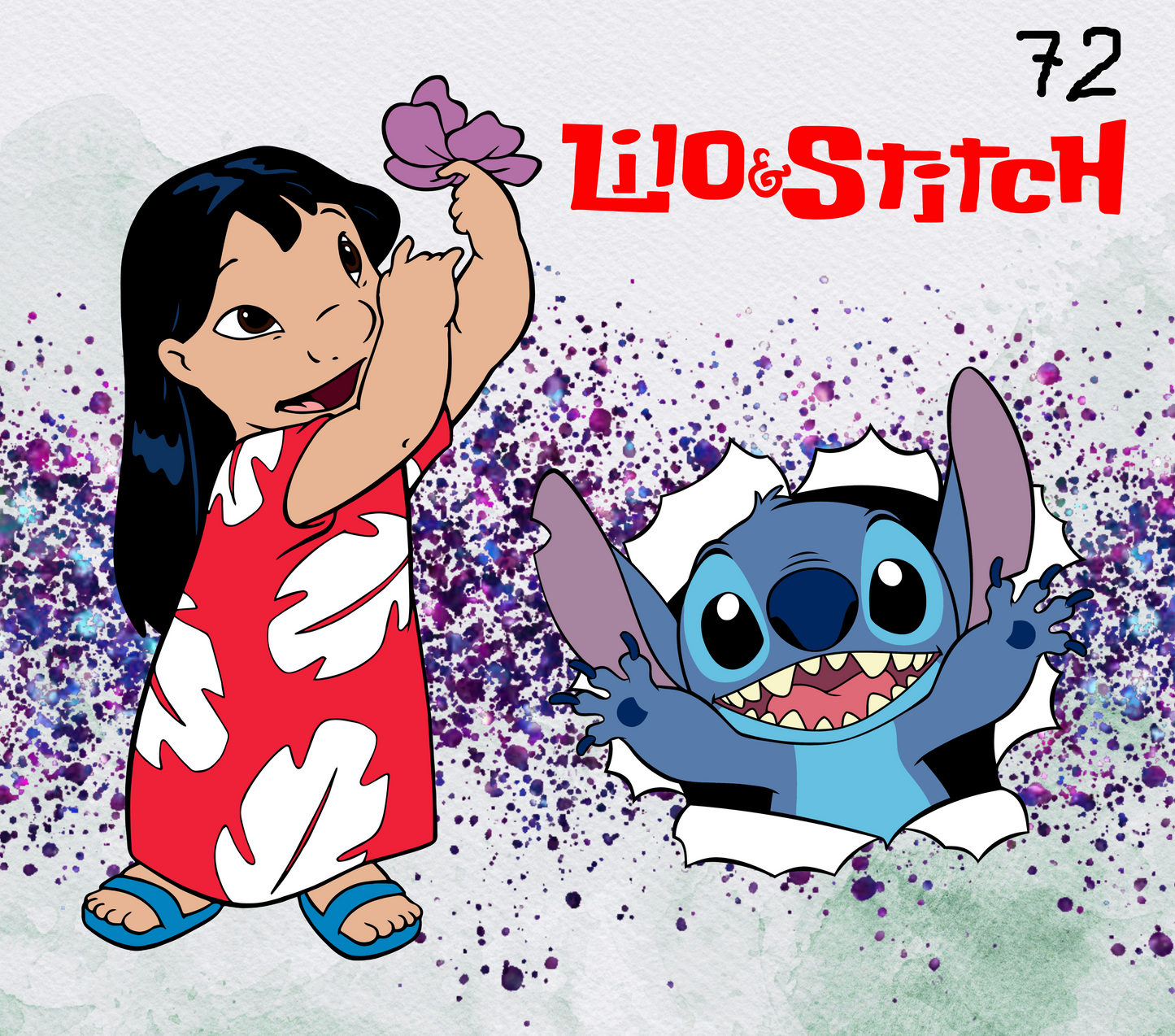 Stitch Sublimation Decals 1