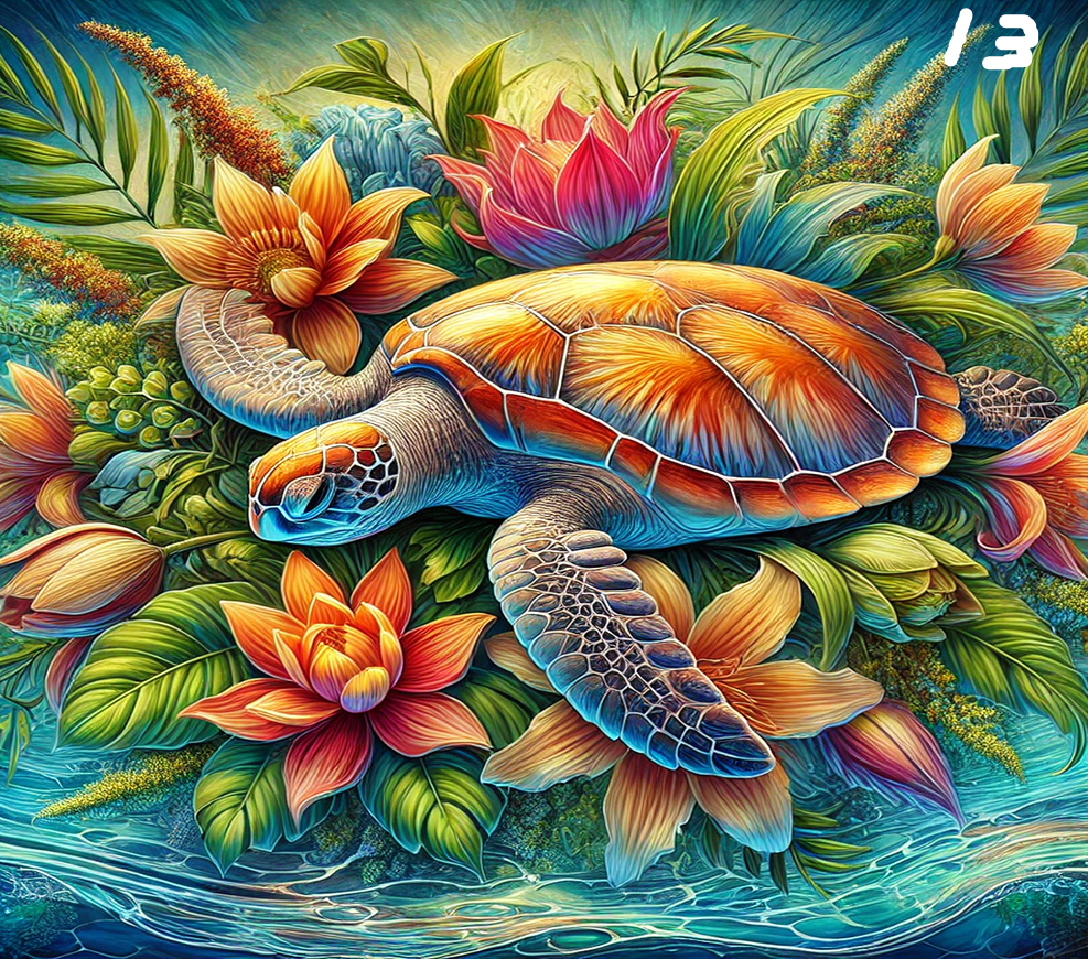 Turtle Sublimation Decals
