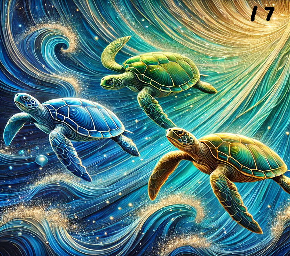 Turtle Sublimation Decals