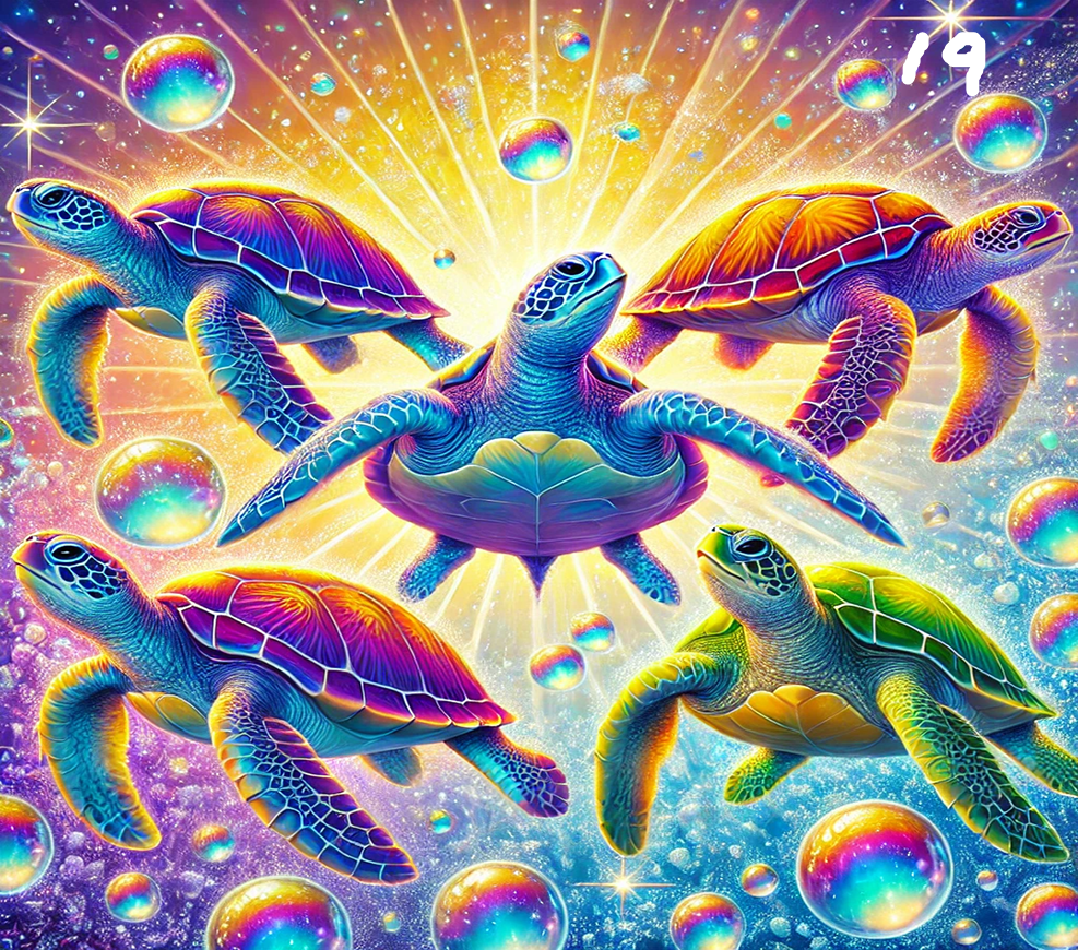 Turtle Sublimation Decals