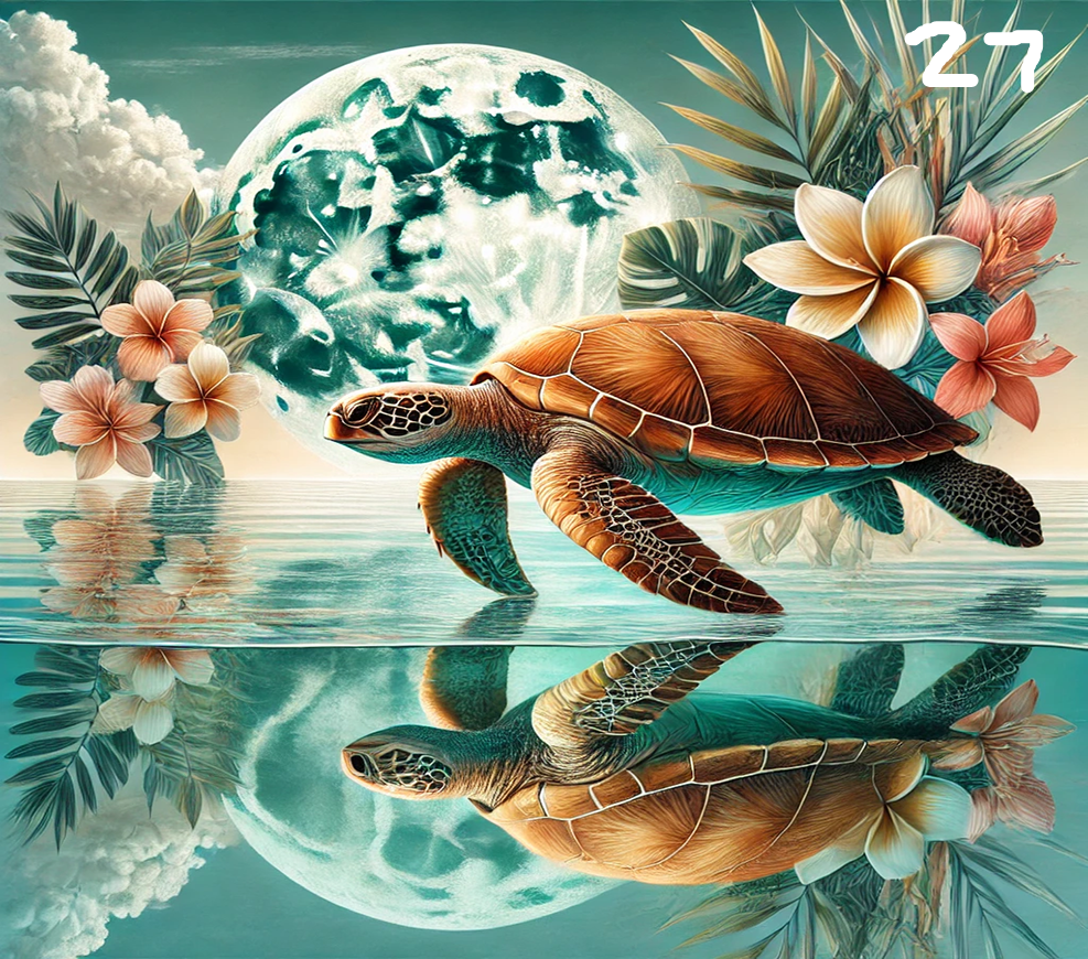 Turtle Sublimation Decals
