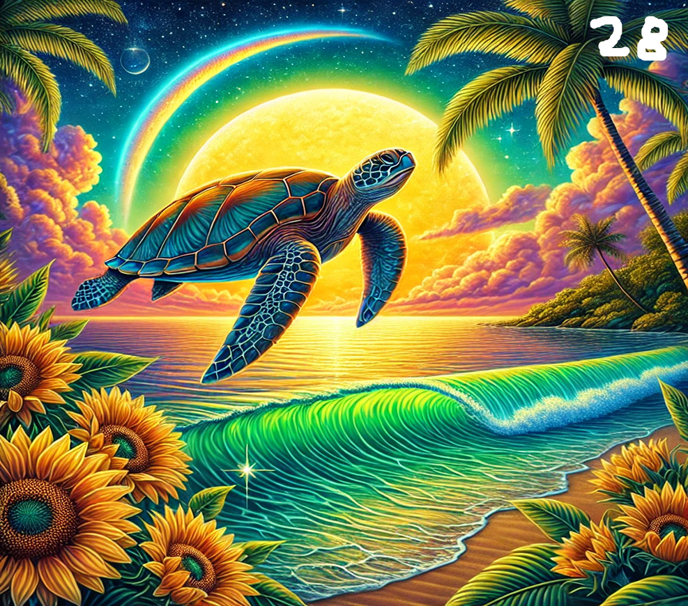 Turtle Sublimation Decals