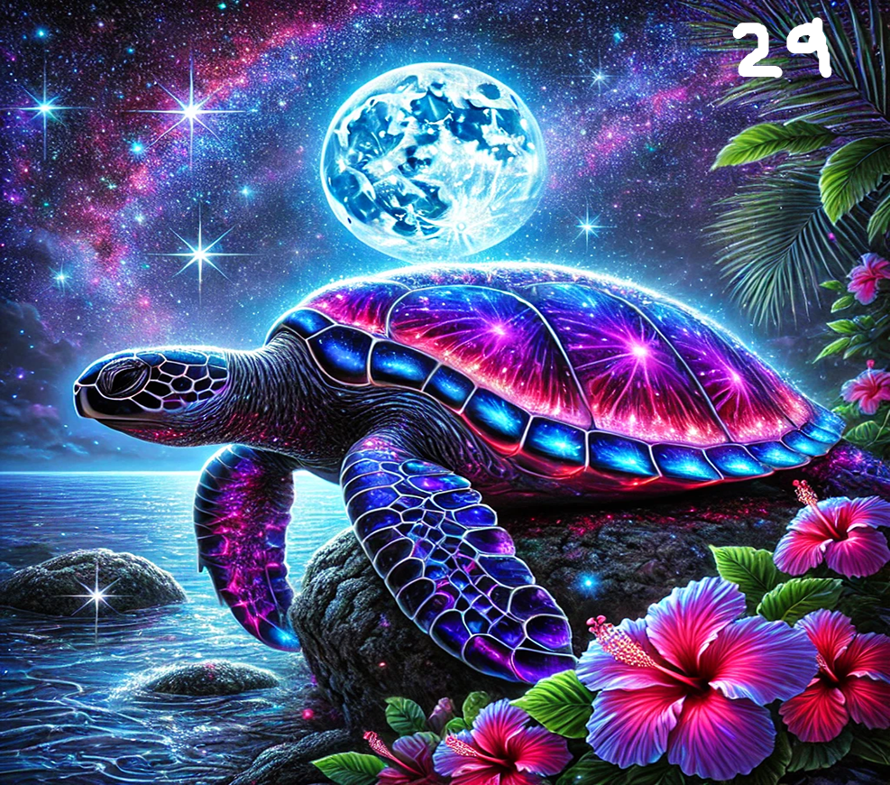 Turtle Sublimation Decals