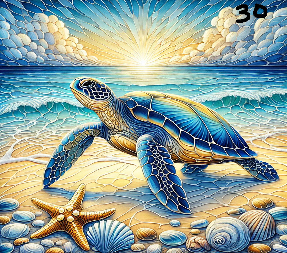 Turtle Sublimation Decals