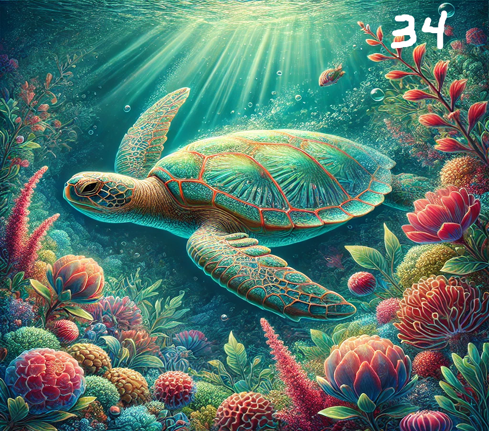 Turtle Sublimation Decals