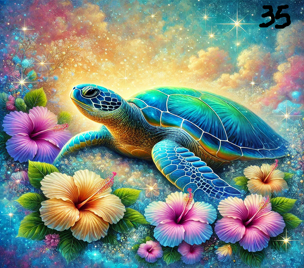 Turtle Sublimation Decals