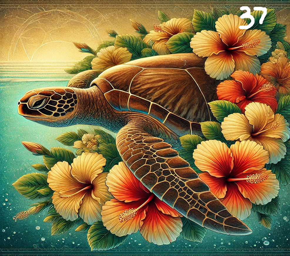 Turtle Sublimation Decals