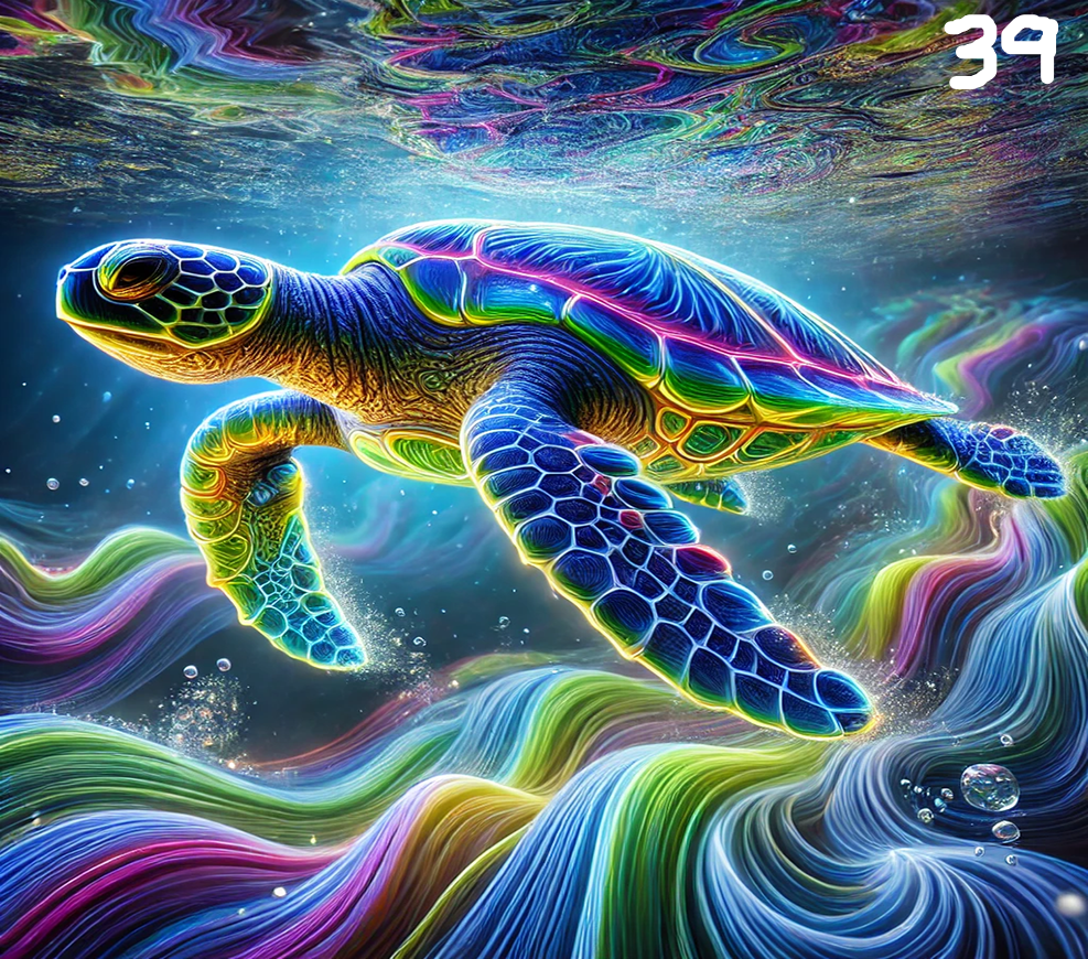 Turtle Sublimation Decals