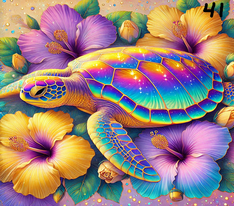 Turtle Sublimation Decals