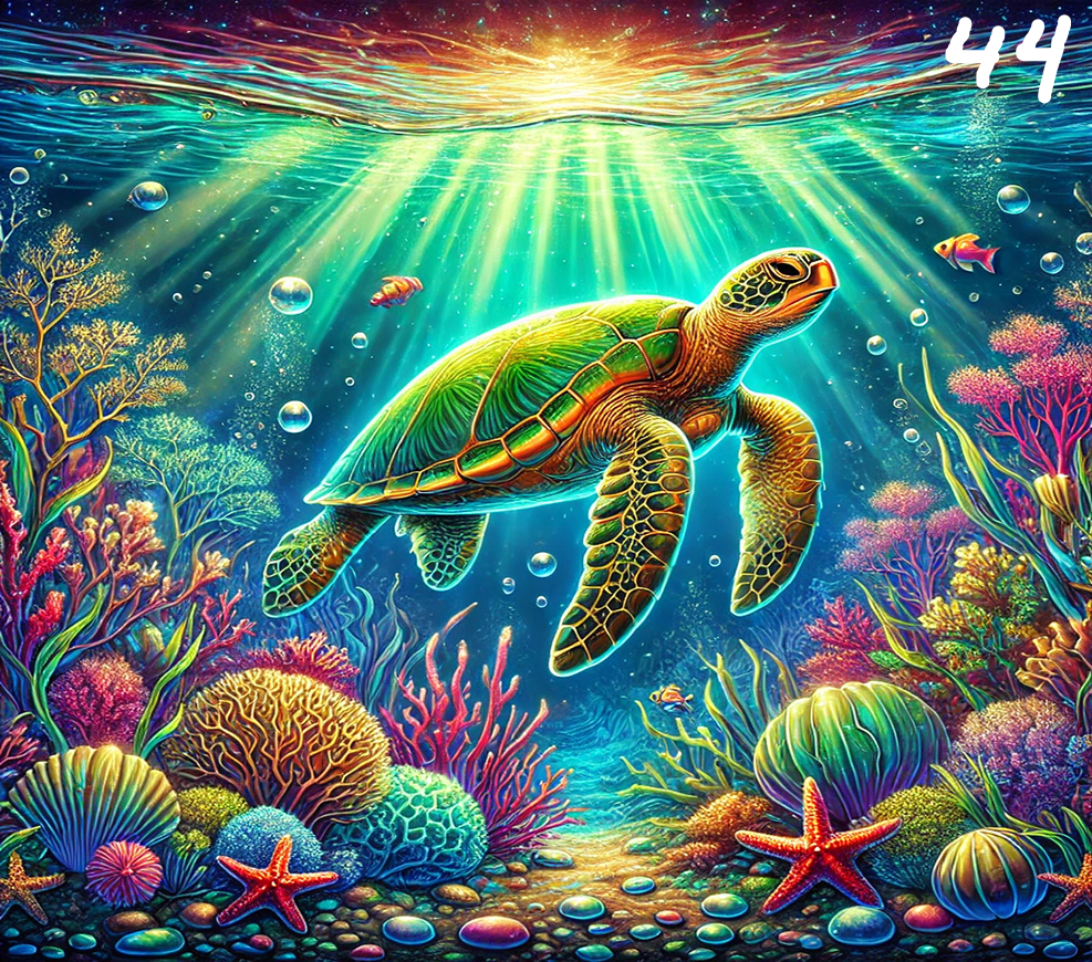 Turtle Sublimation Decals