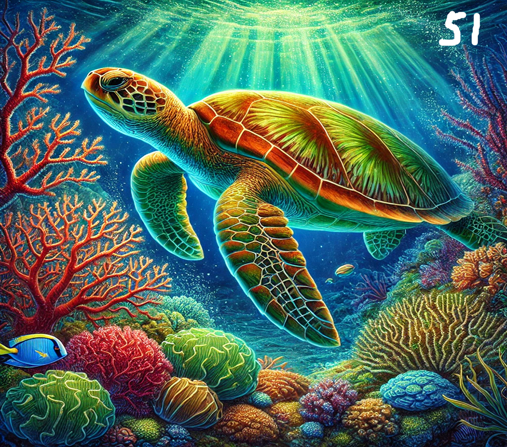 Turtle Sublimation Decals
