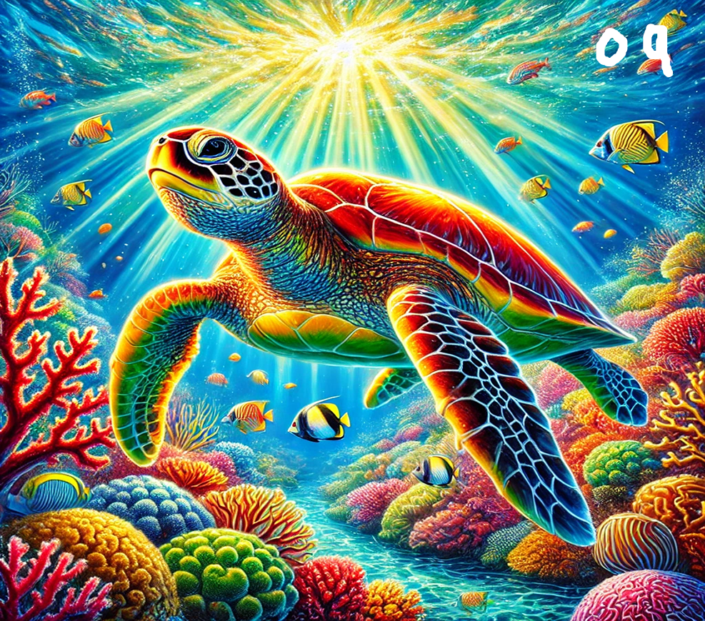 Turtle Sublimation Decals