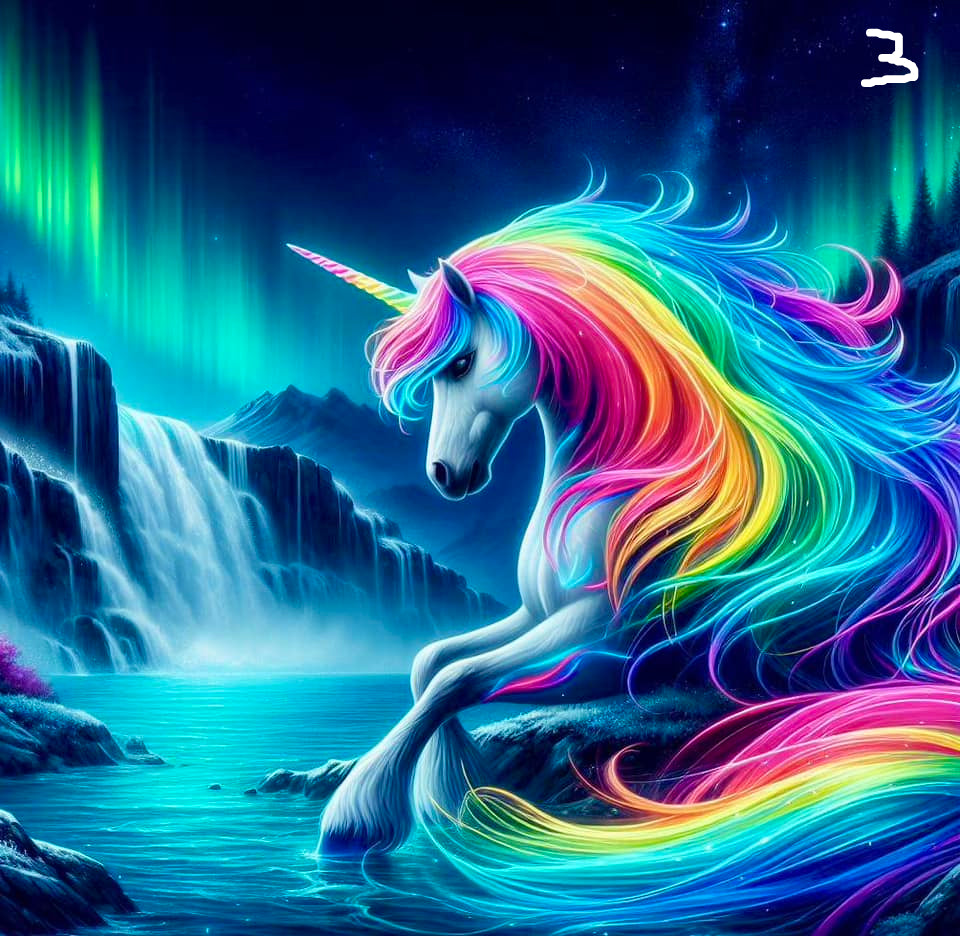 Unicorn Sublimation Decals