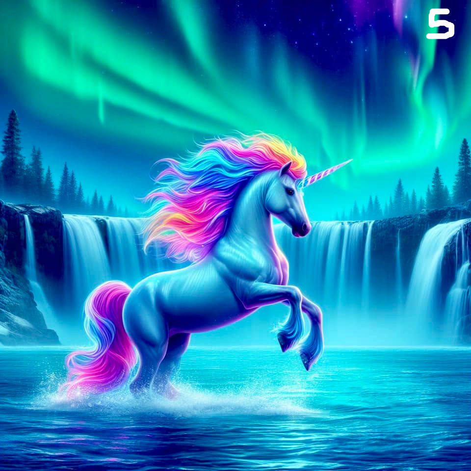 Unicorn Sublimation Decals