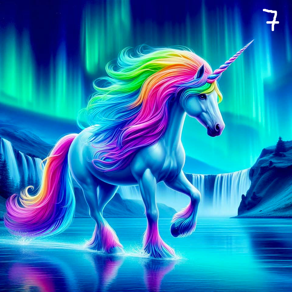 Unicorn Sublimation Decals