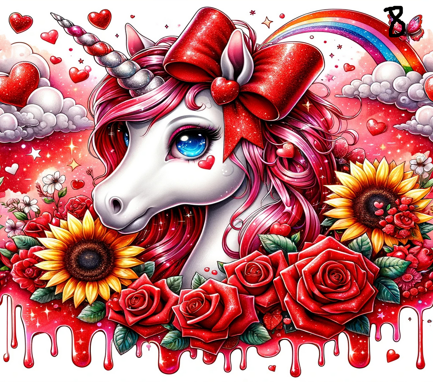 Unicorn Sublimation Decals