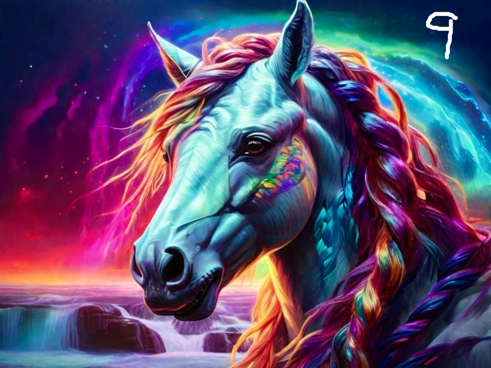 Unicorn Sublimation Decals