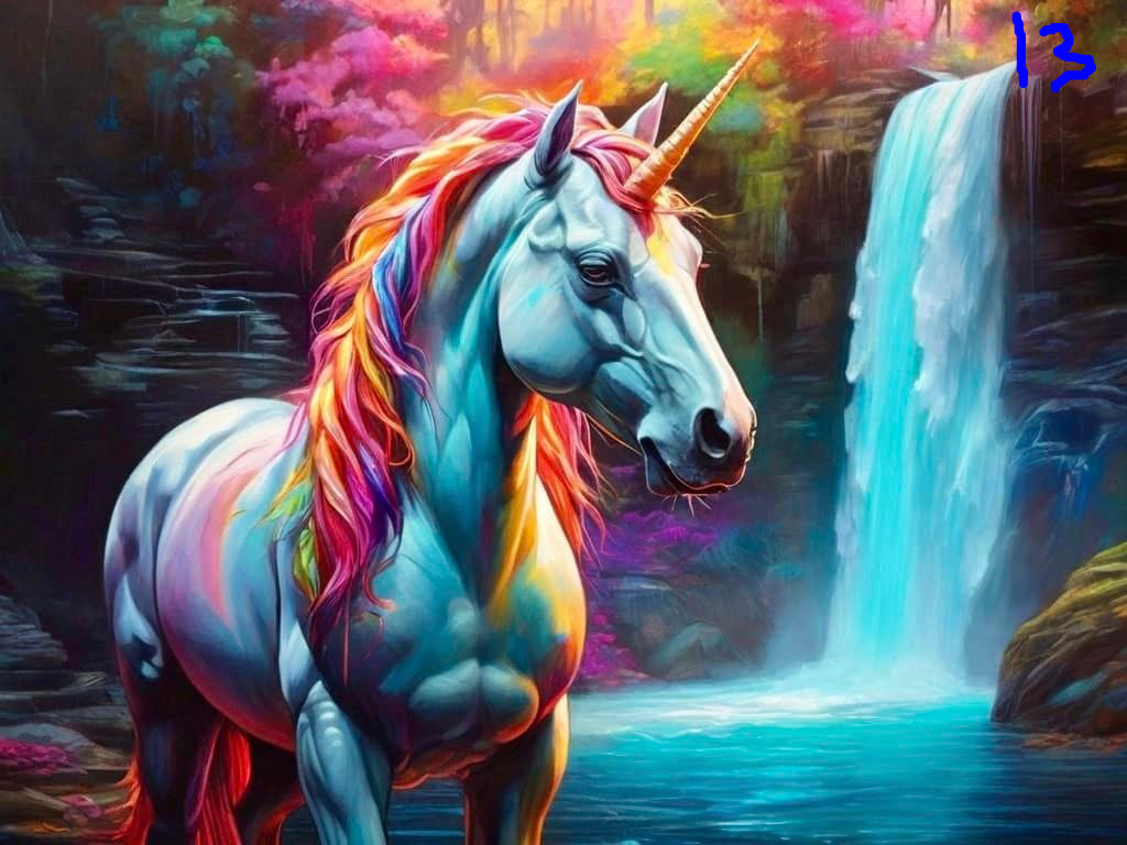 Unicorn Sublimation Decals