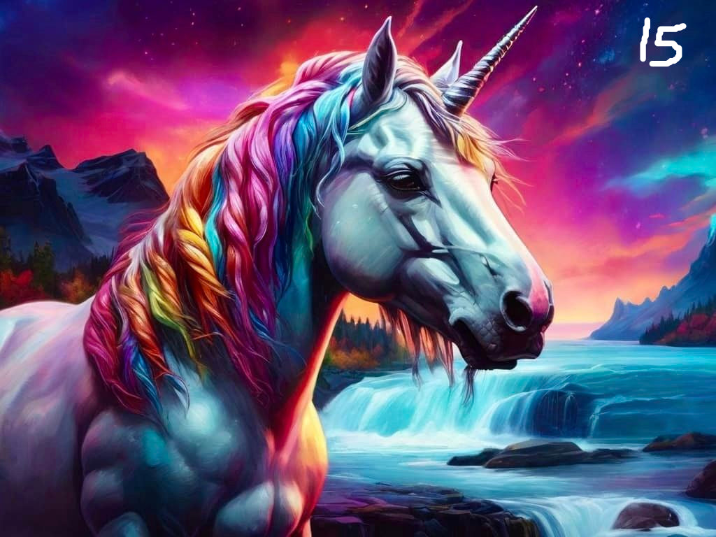 Unicorn Sublimation Decals