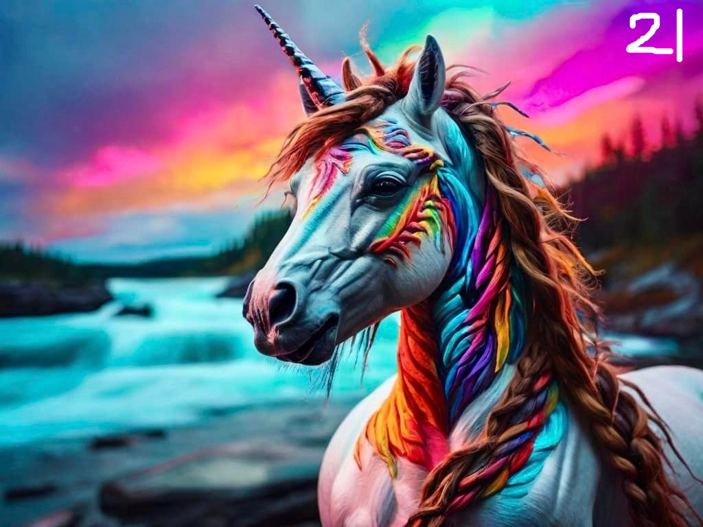 Unicorn Sublimation Decals