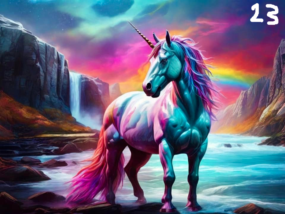 Unicorn Sublimation Decals