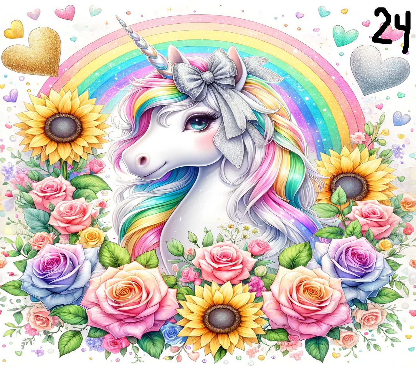 Unicorn Sublimation Decals